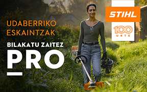 STIHL UDABERRIKO ESKAINTZAK 2026