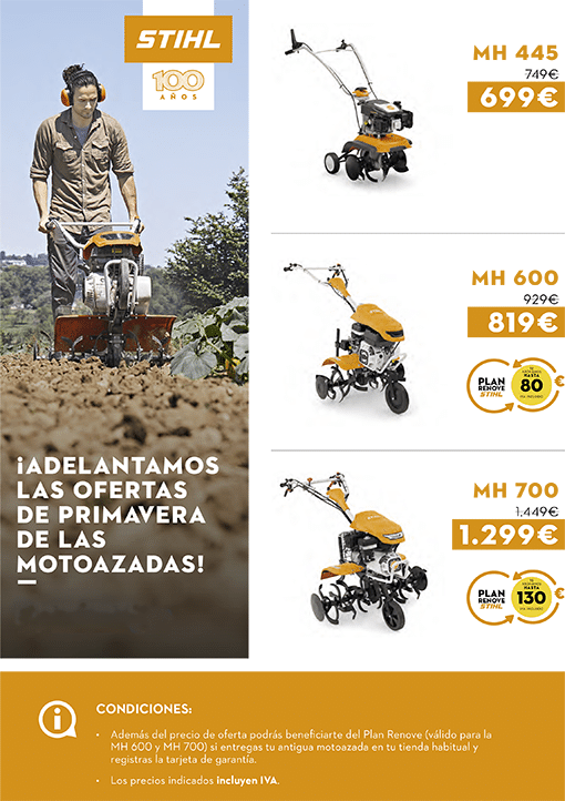 Ofetas Stihl 2022 Eziolaza Amalur